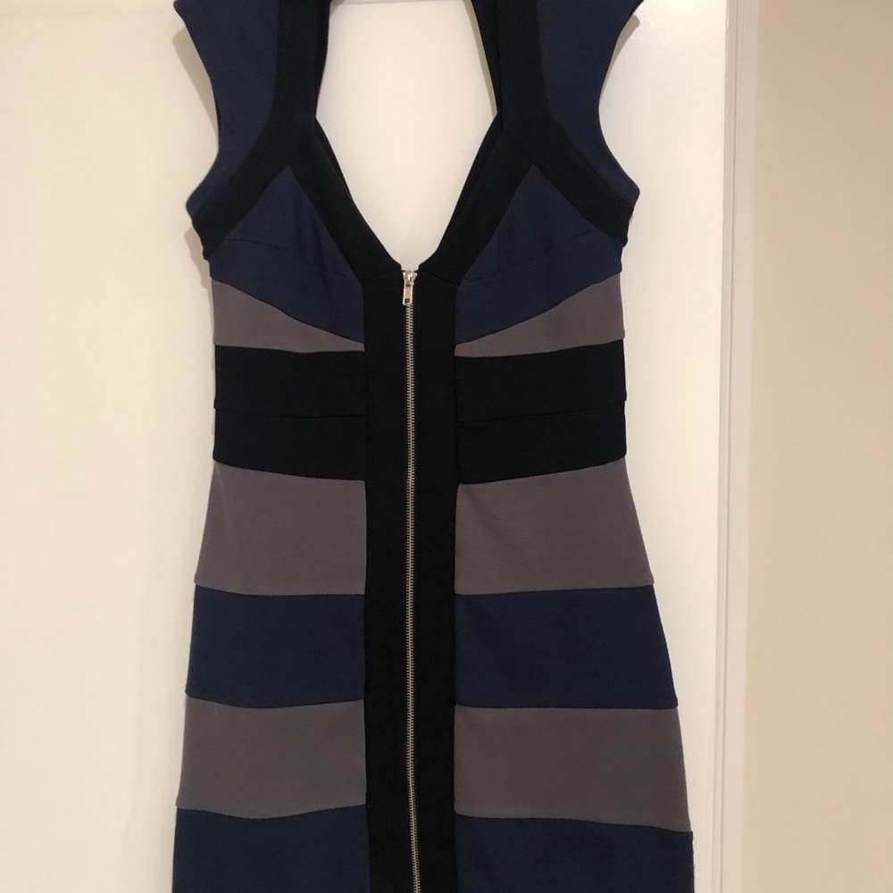 Tight multi color bandage dress